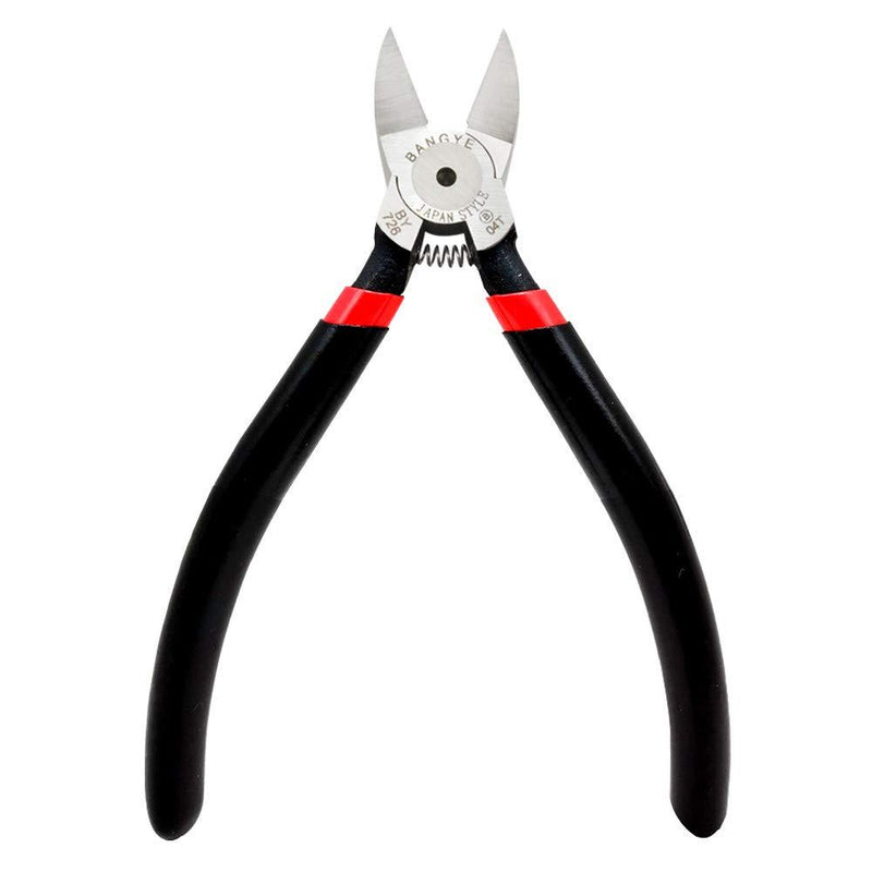  [AUSTRALIA] - Wire Cutter - Side Cutting 6 inch Flush Cutter Pliers Diagonal Cutting Pliers for Electronics Jewelry (Black) 1 Pack -6"