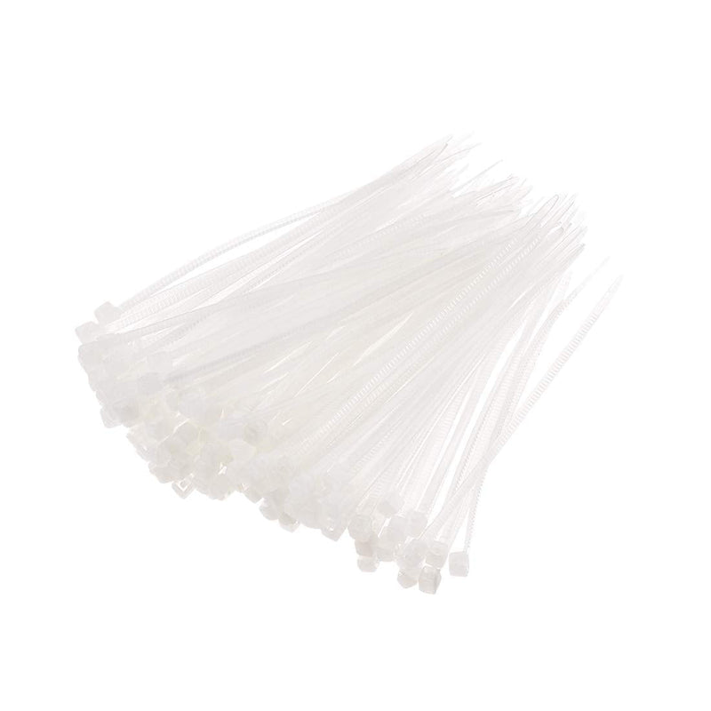  [AUSTRALIA] - uxcell Cable Zip Ties 80mmx1.8mm Self-Locking Nylon Tie Wraps White 300pcs