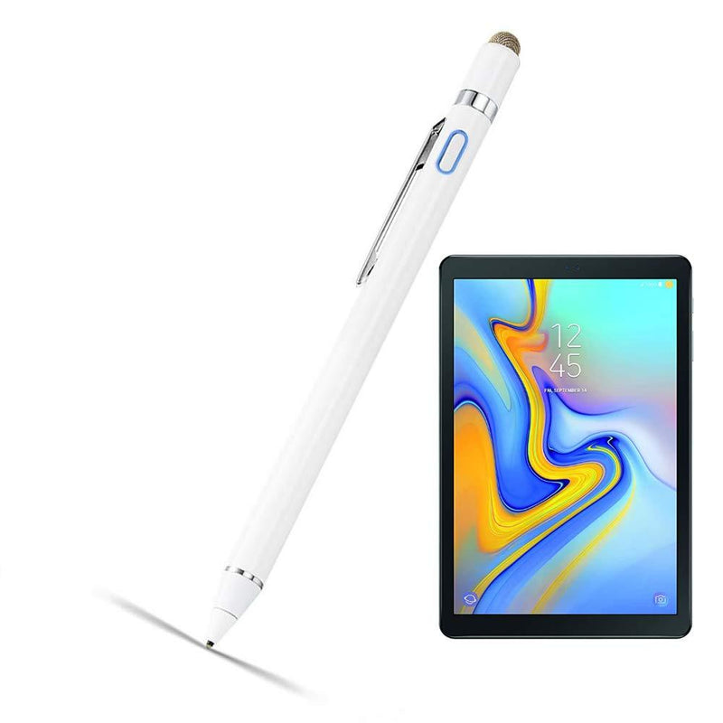 Electronic Pencil for Samsung Galaxy Tab A 10.5 Stylus Pen, EDIVIA Digital Capacitive Pencil with 1.5mm Ultra Fine Tip Stylus Pen for Samsung Galaxy Tab A 10.5 Drawing and Writing, White - LeoForward Australia