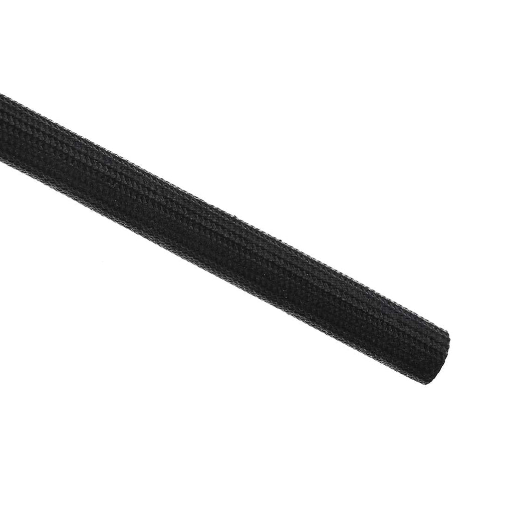  [AUSTRALIA] - uxcell Insulation Braid Sleeve,16.4Ft-10mm High TEMP Silicone Fiberglass Sleeve Black