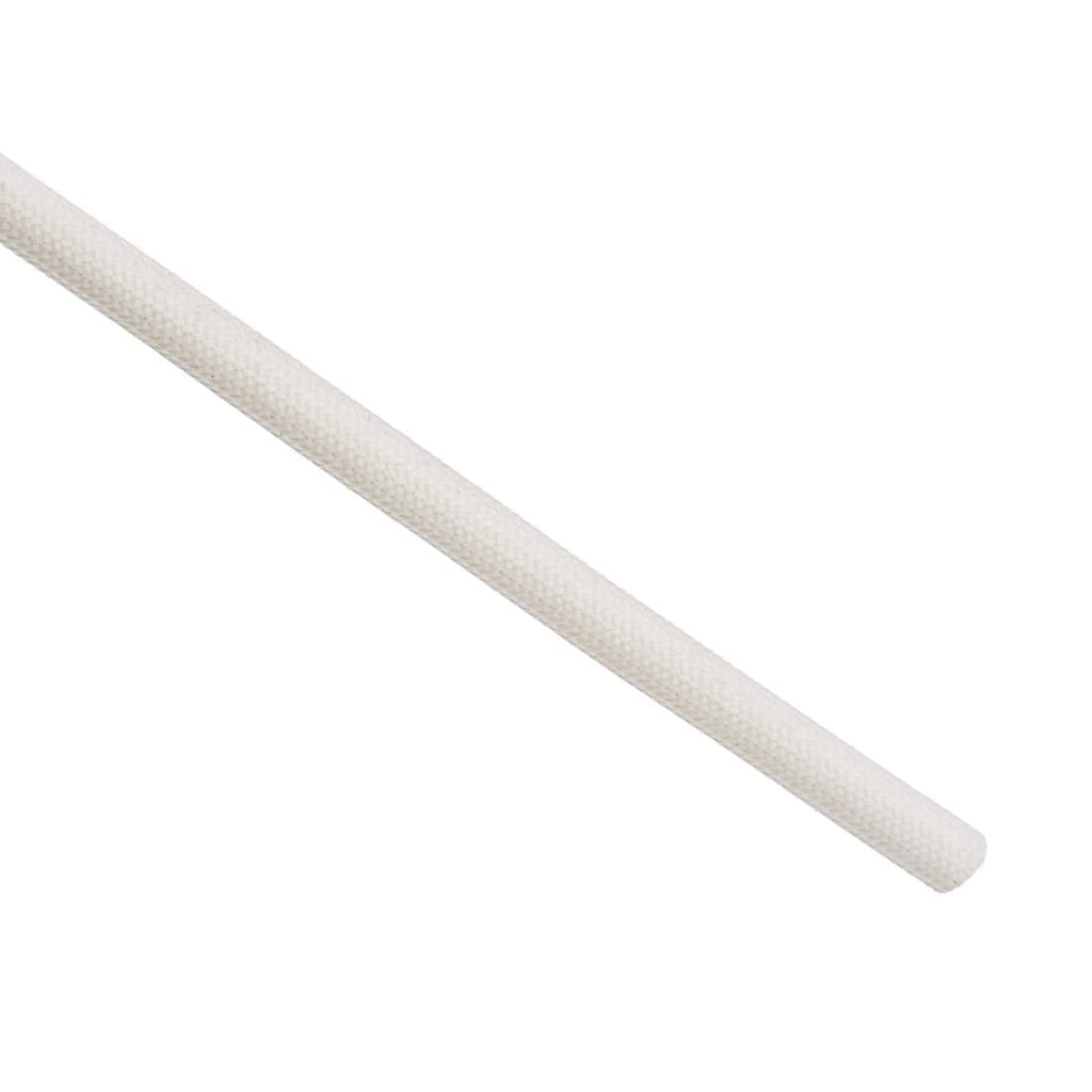  [AUSTRALIA] - uxcell Insulation Braid Sleeve, 16.4Ft-5mm High TEMP Silicone Fiberglass Sleeve White