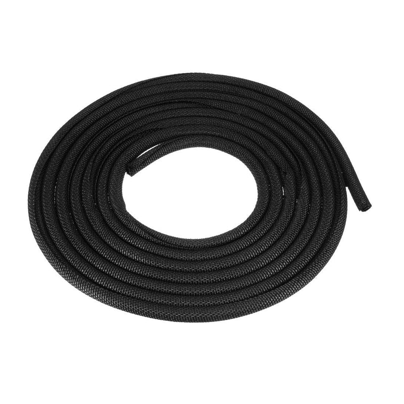  [AUSTRALIA] - uxcell Cord Protector 5mm 3 Meter Self Closing Cable Sleeve Management Organizer PET