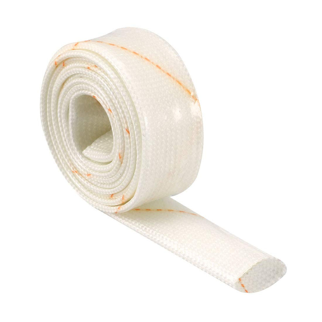  [AUSTRALIA] - uxcell Insulation Braided Sleeve, 3.3Ft-12mm Polyethylene Resin Fiberglass Sleeve 3Pcs