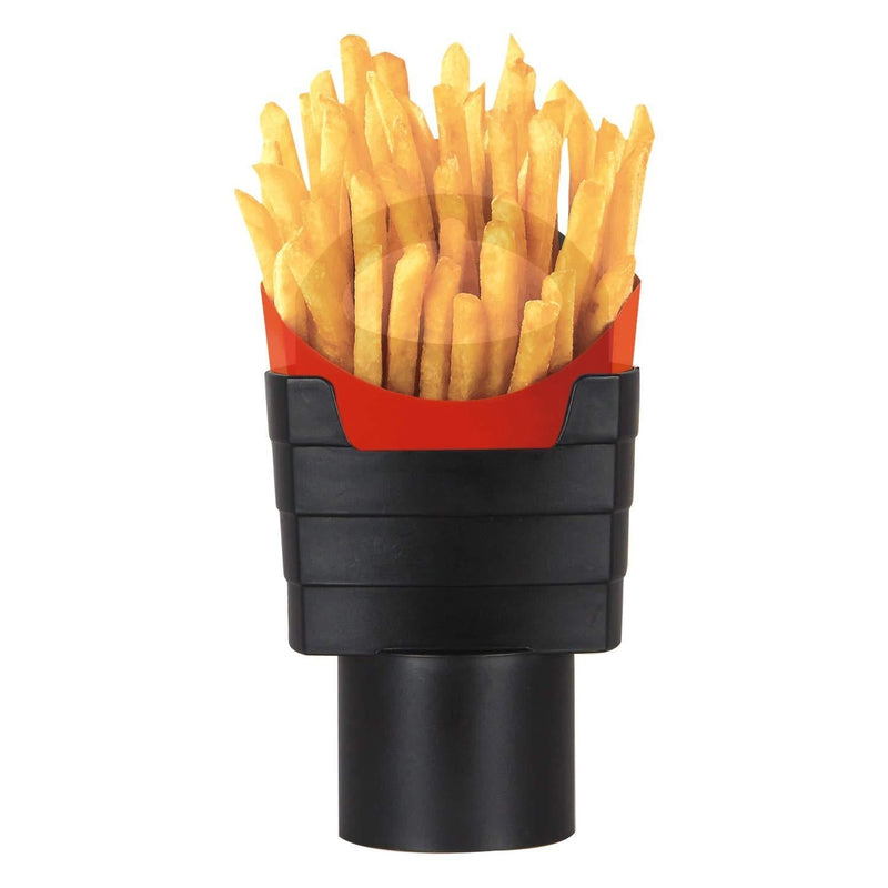  [AUSTRALIA] - iSaddle French Fry Cup Holder - Automotive Interior Accessories Chips CupHolder for Cell Phone Fast Food Drink Beverage Key Fob Fits Vehicle Boat Truck RV (2.75 inch Base)