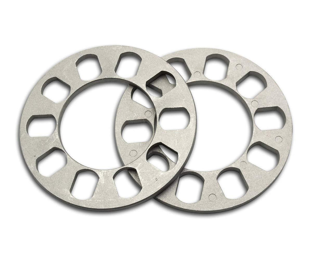 5/16 inches Universal 5lug Wheel Spacers for 5x100 5x114.3 (5x4.5) 5x120 5x112 5x115 5x110 5x108 (5x4.25) Bolt Pattern, Pack of 2 - LeoForward Australia