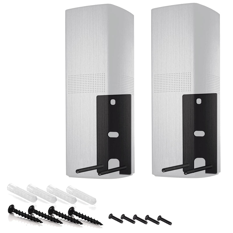  [AUSTRALIA] - Dinghose Wall Brackets Compatible with Bose Surround Speakers 700，OmniJewel Lifestyle 650 Home Entertainment System (Black) Black