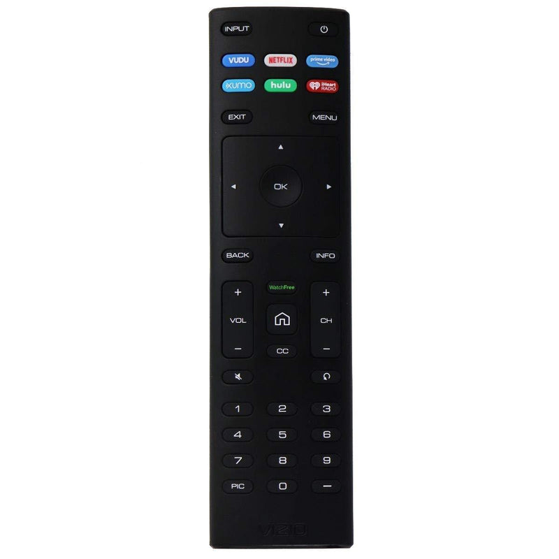 Vizio Remote Control (XRT136) with Vudu/Netflix/Prime Video Hotkeys - Black - LeoForward Australia