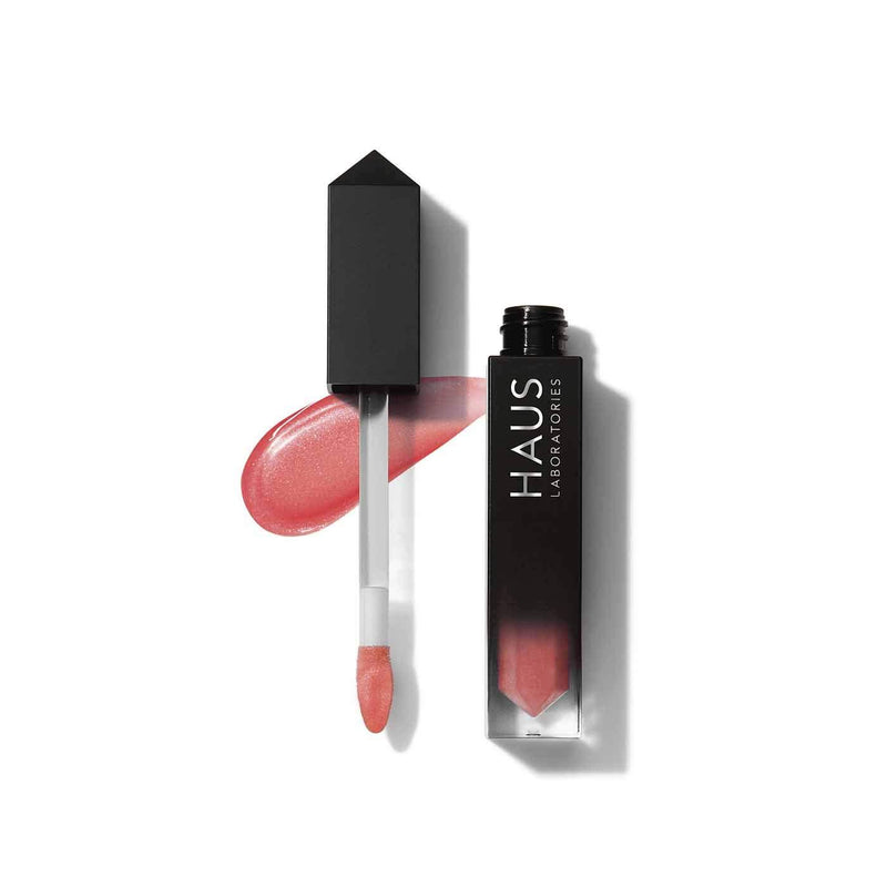 HAUS LABORATORIES By Lady Gaga: LE RIOT LIP GLOSS | High-Shine, Lightweight Lip Gloss Available in 31 Colors, Shimmer & Sparkle, Comfortable Wear, Vegan & Cruelty-Free 05 - Angel Tears - LeoForward Australia