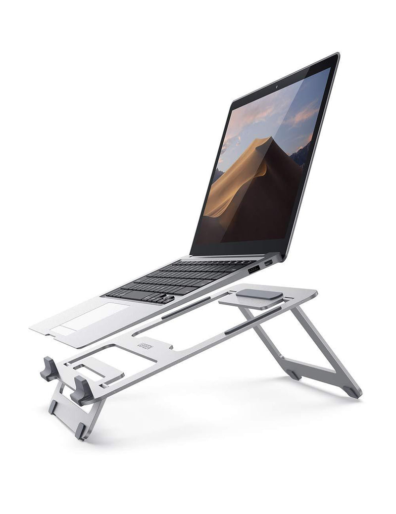 UGREEN Laptop Stand Riser Aluminum Foldable Holder Compatible for MacBook Pro Air, Dell XPS 15 13, Google Chromebook Pixel, Huawei MateBook, Yoga 900, HP Spectre Notebook, up to 16 Inch Laptop - LeoForward Australia