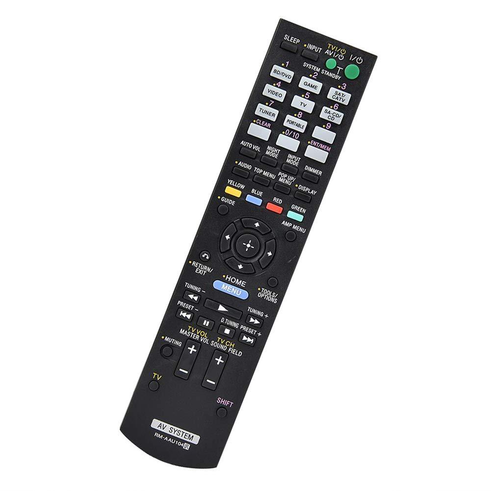 New Replacement Remote RM-AAU104 fit for Sony 3D AV Audio Video Receiver Remote Control for Model STR-DH520 (Part No. 1-489-343-11) - LeoForward Australia
