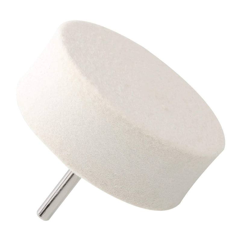  [AUSTRALIA] - LANIAKEA 75mm Felt Polishing Buffing Wheel 3 Inch Buffing Pad Use for Cerium Oxide Polishing Powder