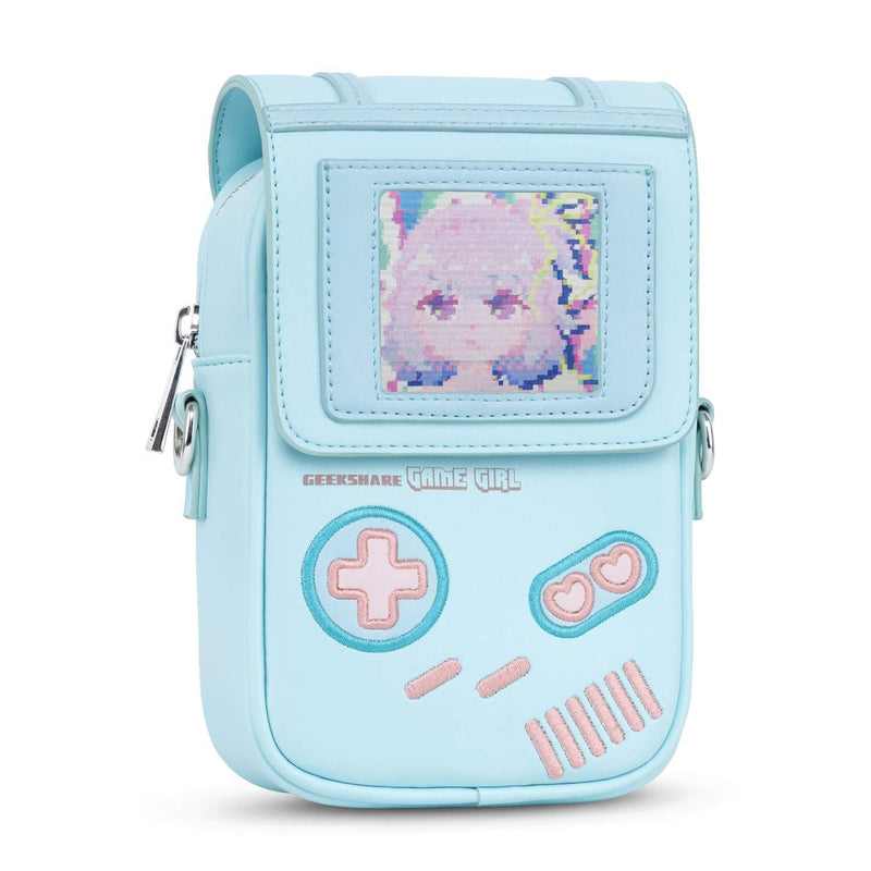  [AUSTRALIA] - GeekShare Game Girl Crossbody Bag Backpacks Bag Purse with DIY Card Slot For Women, Convenient, Fashion & Light weight
