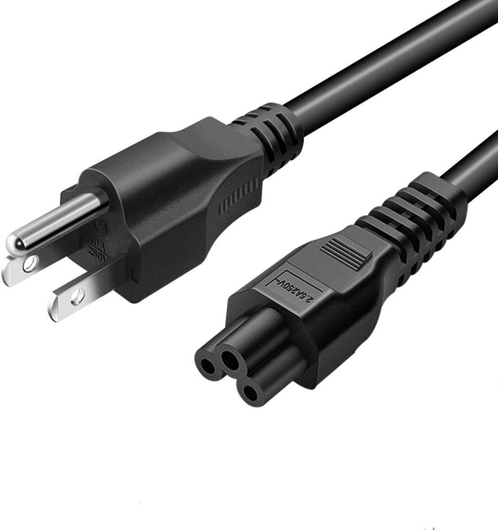  [AUSTRALIA] - 5 Ft Long 3 Prong AC Laptop Power Cord Cable for Dell HP Asus Toshiba Lenovo Acer Samsung Laptop Notebook Computer Charger IEC-60320 IEC320 IEC C5 to NEMA 5-15P