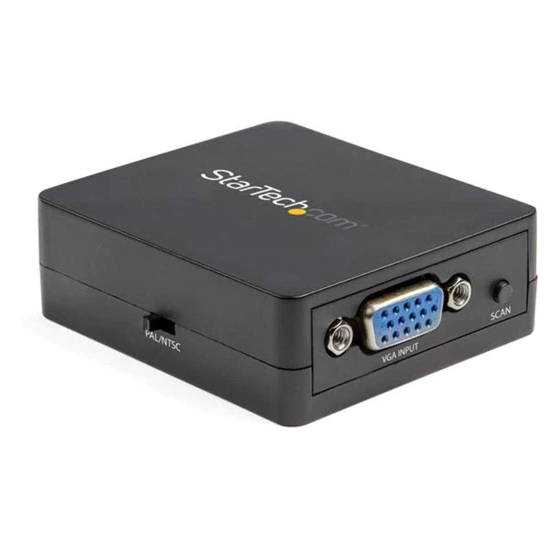  [AUSTRALIA] - StarTech.com 1080p VGA to RCA Converter - PC to TV - USB Powered S-Video Converter with Dynamic Scaling (VGA2VID2)