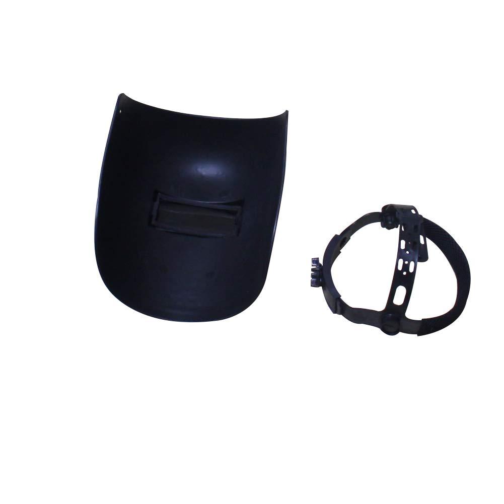  [AUSTRALIA] - Utoolmart Welding Mask Head Mounted Shield Welding Helmet Arc Tig Grinding Face Protector with Eyeglass for High Welding Operation Temperature 1pcs
