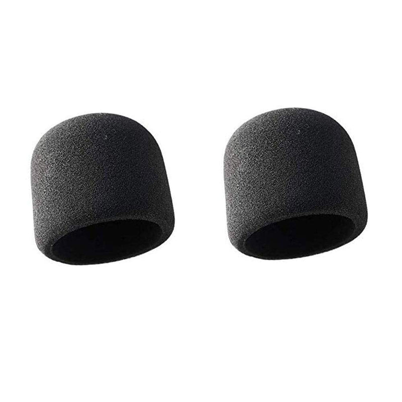  [AUSTRALIA] - 2.5 Inches Large Microphone Covers for Blue Yeti Professional Foam Windscreen Pop Filter for Mic Compatible with MXL,Audio Technica,Blue Yeti, Yeti Pro (2Pack)