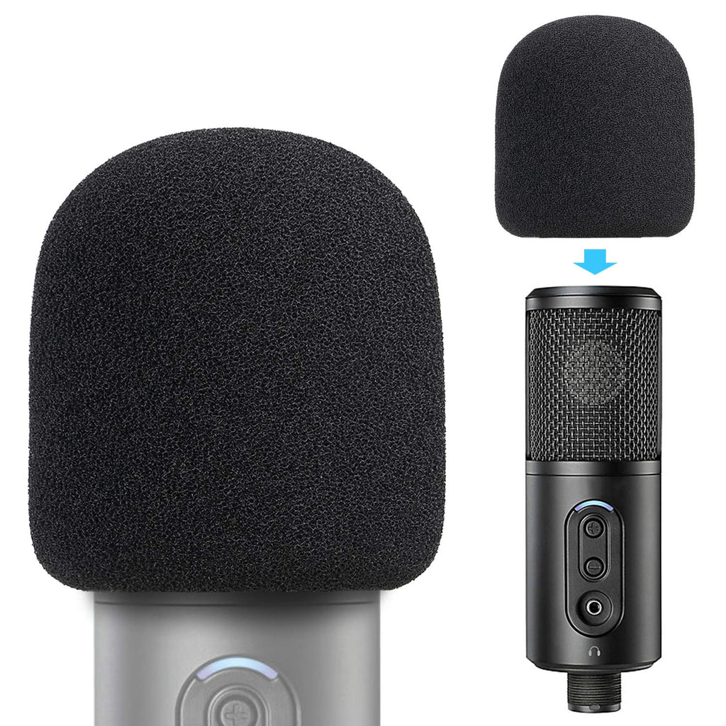  [AUSTRALIA] - ATR2500x Pop Filter Foam Cover - Mic Windscreen Customized for Audio Technica ATR2500x-USB, ATR2500-USB Cardioid Condenser USB Microphone to Blocks Out Plosives