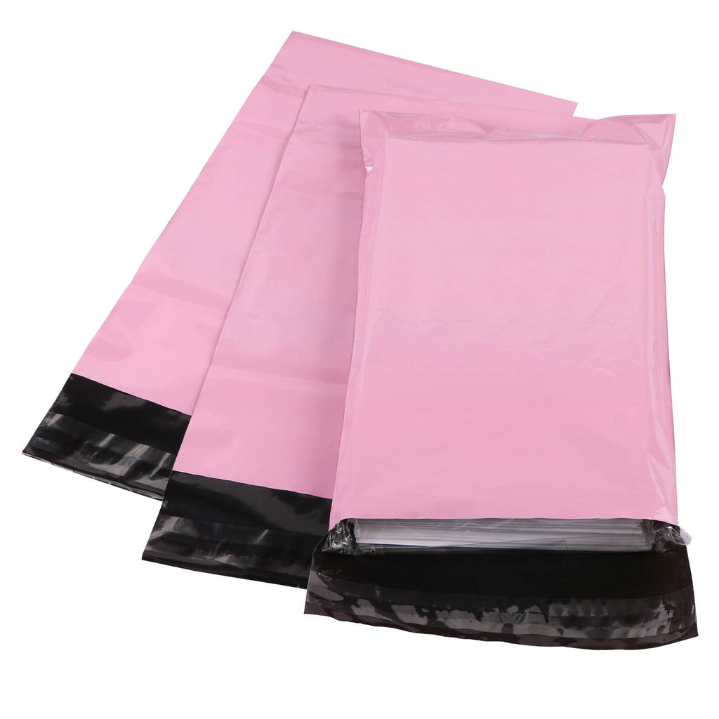  [AUSTRALIA] - Yoodelife 6.7 x 9.45 inch Poly Mailer Envelopes Shipping Bags with Self Adhesive, Waterproof and Tear-Proof Postal Bags, Pink (50 pcs)