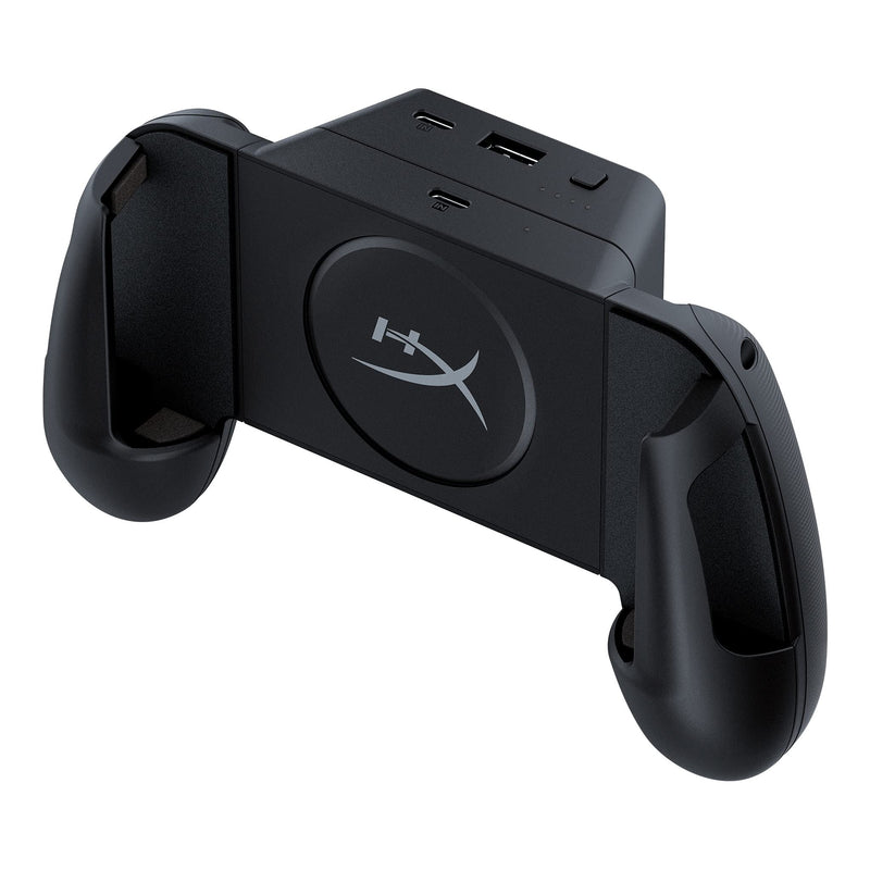  [AUSTRALIA] - HyperX ChargePlay Clutch – Qi Certified Wireless Charging Controller Grips for Mobile Phones, Detachable Battery Pack, Compatible with Qi Enabled Android and iPhone Devices, USB Charging Option