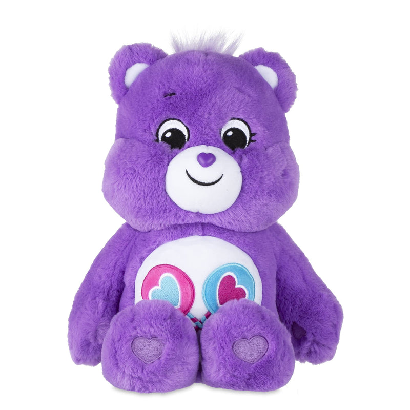 Care Bears Share Bear Stuffed Animal, 14 inches - LeoForward Australia