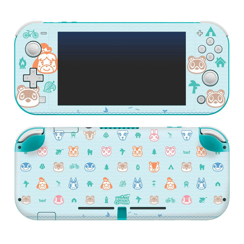 Controller Gear Authentic and Officially Licensed Animal Crossing: New Horizons - Outdoor Pattern - Nintendo Switch Skin - LeoForward Australia