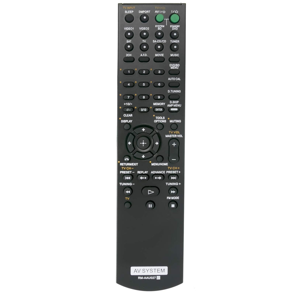 WINFLIK RM-AAU027 Replace Remote Control Compatibel with Sony Home Theater Audio/Video STR-KM5000 HT-DDW5500 STR-KM5500 TA-KMSW500 SS-MSP7500 SS-CNP7500 SS-SRP7500 SS-WP7500 - LeoForward Australia