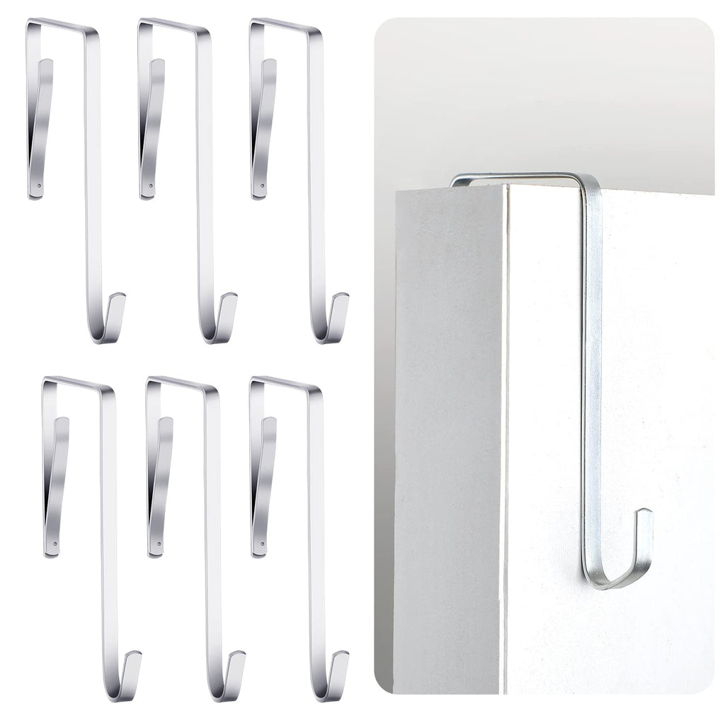  [AUSTRALIA] - 6 Pieces High Strength Office Cubicle Whiteboard Hanger Cubicle Hangers Door Hanger Hooks