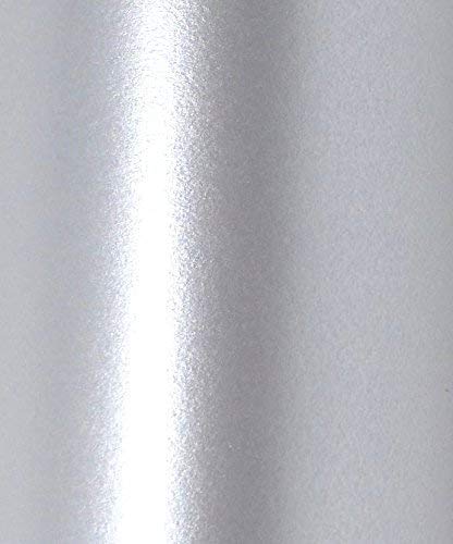  [AUSTRALIA] - 10 x A4 Silver Shimmer Pearlescent Paper 32lb Bond Double Sided Suitable for Inkjet and Laser Printers