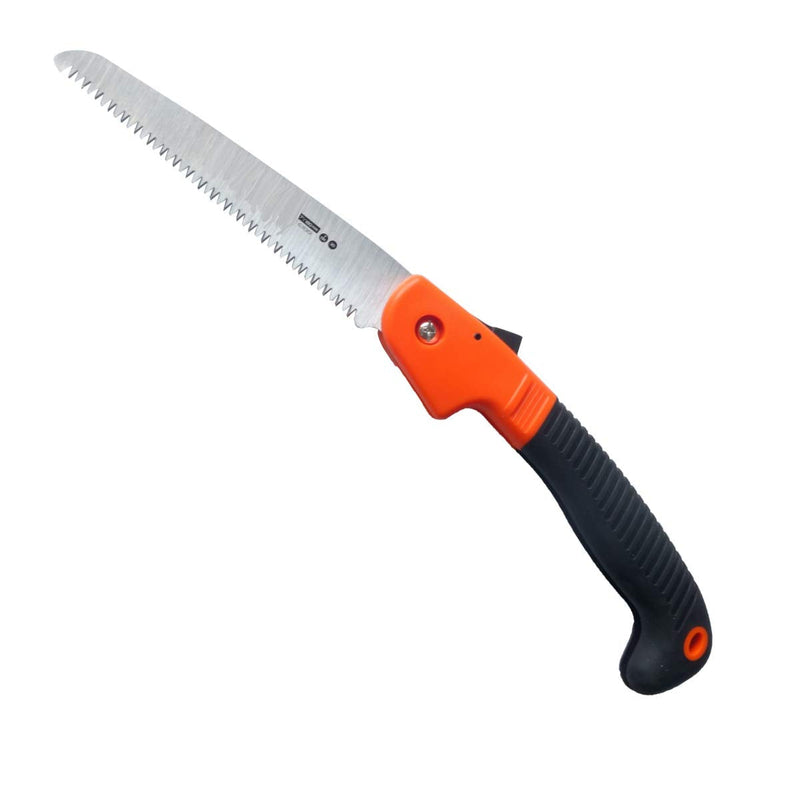  [AUSTRALIA] - Edward Tools 7” Folding Saw - Heavy Duty Harden Triple Razor Tooth Steel - Hand Saw for Camping, Pruning, Backpacking, Survival, Outdoors, Gardening, Trees - Foldable Safety Sheath