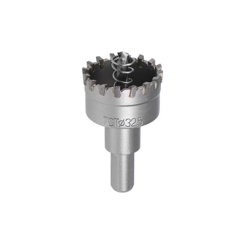 uxcell 32.5mm Carbide Hole Cutter, TCT Hole Saws for Stainless Steel Sheet Metal, High Density Carbide Tooth - LeoForward Australia