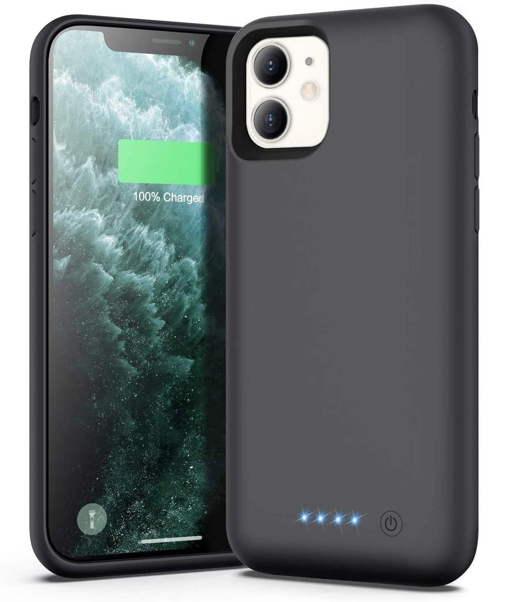  [AUSTRALIA] - Xooparc Battery case for iPhone 11 [6800mah] Upgraded Charging Case Protective Portable Charger Case Rechargeable Extended Battery Pack for Apple iPhone 11 Charger case (6.1’) Backup Power Bank