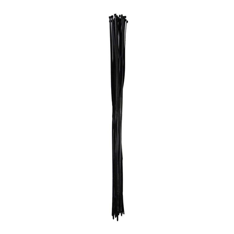  [AUSTRALIA] - ZipTie.com 60-inch Black Multi-Purpose Cable Tie, 175-lb Tensile Strength, UL Listed, 25-Pack