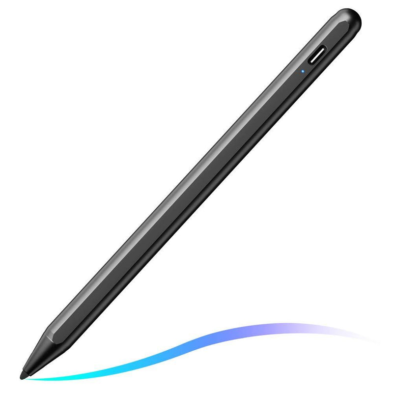 Stylus Pen for iPad with Palm Rejection, FOJOJO Active Pencil Compatible with (2018-2020) Apple iPad 8th/7th/6th Gen, iPad Air 4th/3rd Gen, iPad Pro 11 & 12.9 inch, iPad Mini 5th Gen Black - LeoForward Australia