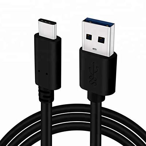 Premium USB Type C Cable 3A Fast Charging - USB A to USB C Charge Cord - 3 Foot - Compatible with Samsung Galaxy Note 8, S8, S8+, S9, S10, S10E, MacBook, Sony XZ, LG V20 G5/6, HTC 10, Xiaomi 5 - Black USB Type C Cable 3A Cable - LeoForward Australia