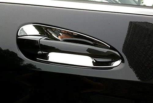 Chrome Door Handle Inserts Cup trim Fit For Mercedes-Benz C W204 GLK X204 ML GLE GL GLS Class W166 X166 2013 2014 2015 2016 2017 2018 - LeoForward Australia
