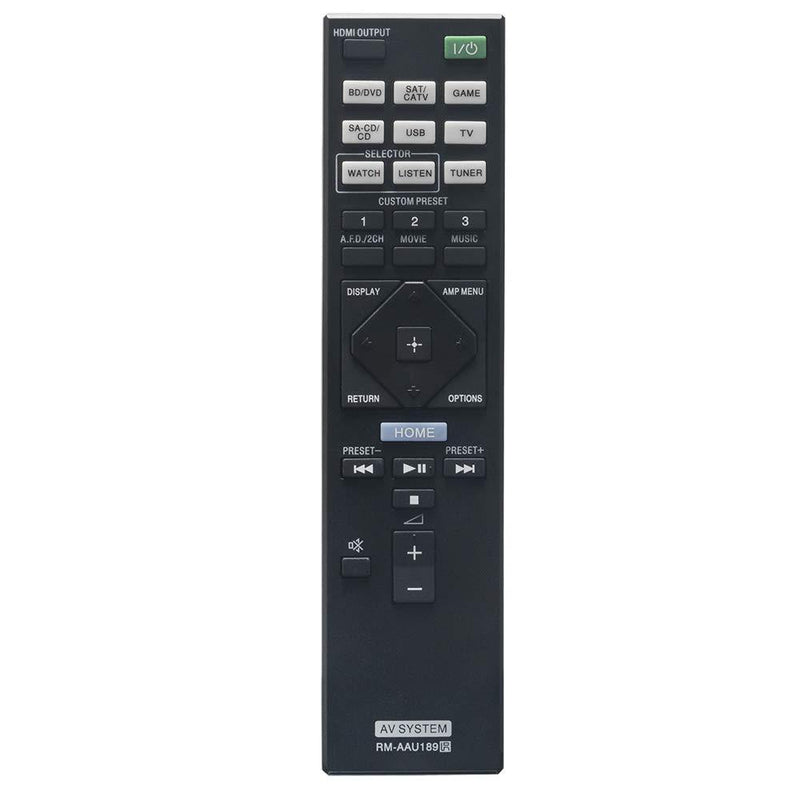 RM-AAU189 Rmaau189 Replace Remote Control Compatible with Sony STR-DN850 STR-DN1050 Home Theater AV Receiver - LeoForward Australia