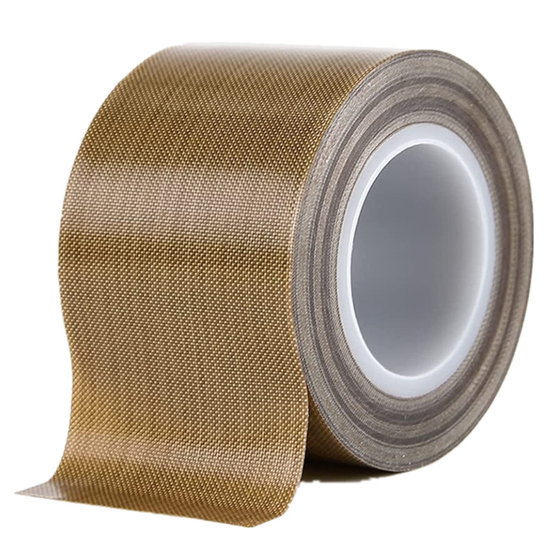  [AUSTRALIA] - AIYUNNI Teflon Tape, (2-inch x 33 Feet x 0.18mm) PTFE Tape for Vacuum Sealer Machine, Hand Impulse Sealers Insulation PTFE Coated Fiberglass Adhesive Tape 2-inch x 33 Feet