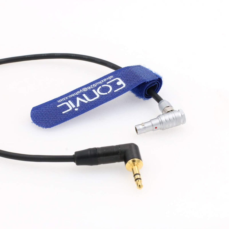  [AUSTRALIA] - Eonvic Z CAM E2 Audio Cable Right Angle 00b 5 Pin Male to 3.5mm Stereo TRS 3.5mm TRS