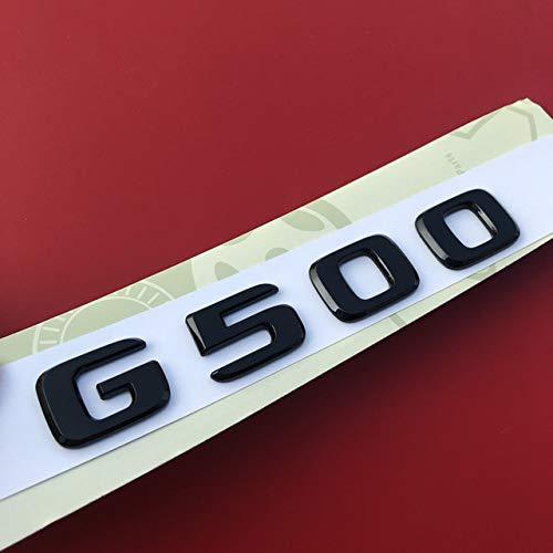 Letters Emblem Badge for Mercedes Benz AMG G500 Car Styling Trunk Fender Console Sticker Glossy Black - LeoForward Australia