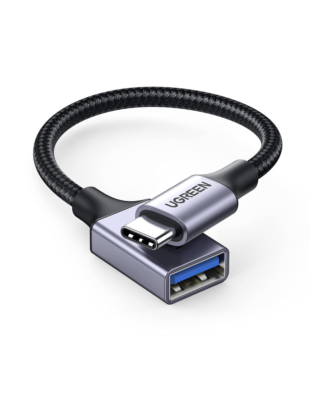  [AUSTRALIA] - UGREEN USB C to USB 3.0 Adapter Type C OTG Cable Thunderbolt 3 to USB Female Adapter OTG Cable Compatible for MacBook Pro 2020/2019/2018 MacBook Air/iPad Pro 2020 Dell XPS Galaxy Note20 Ultra S20