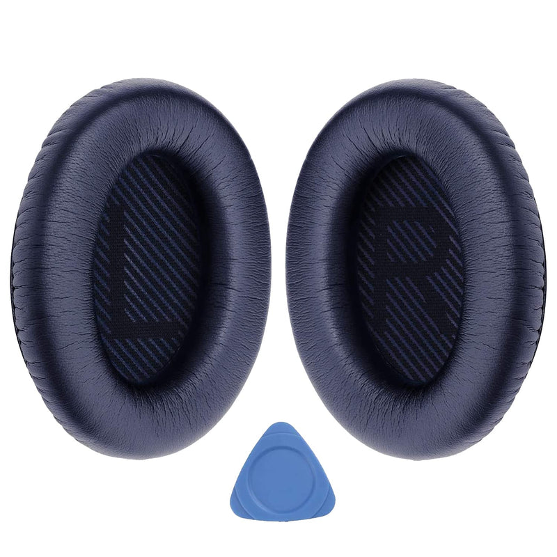  [AUSTRALIA] - YOCOWOCO Ear Pads Cushions for Bose QC35/ QC35II Headphones, Comfortable Replacement Earpads Compatible with Bose QuietComfort 35 and Quiet Comfort 35 II Over-Ear Headset Midnight Blue