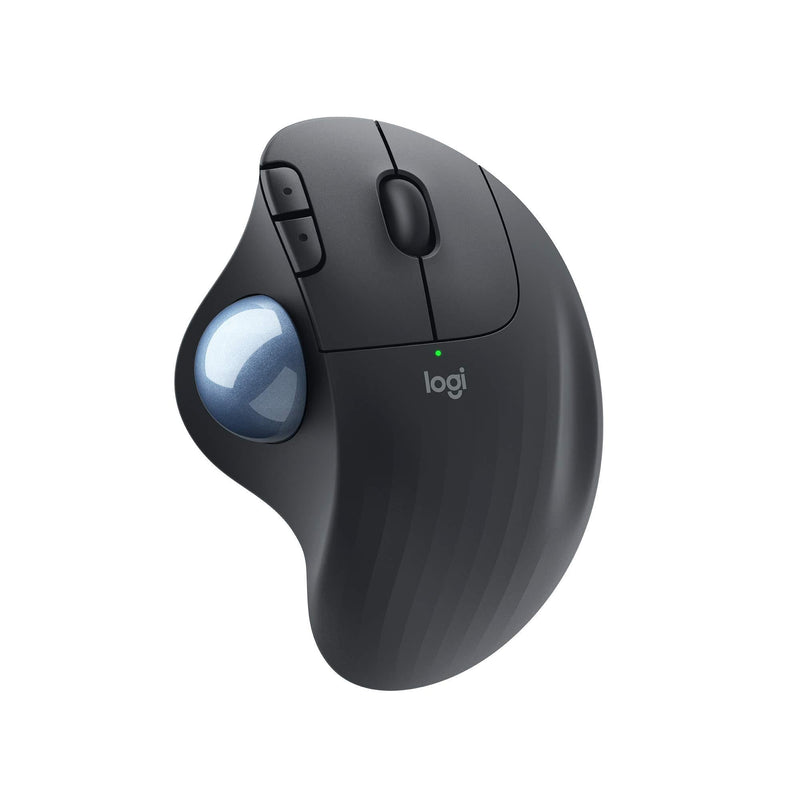  [AUSTRALIA] - Logitech ERGO M575 Wireless Trackball Mouse - Easy thumb control, precision and smooth tracking, ergonomic comfort design, for Windows, PC and Mac with Bluetooth and USB capabilities - Graphite