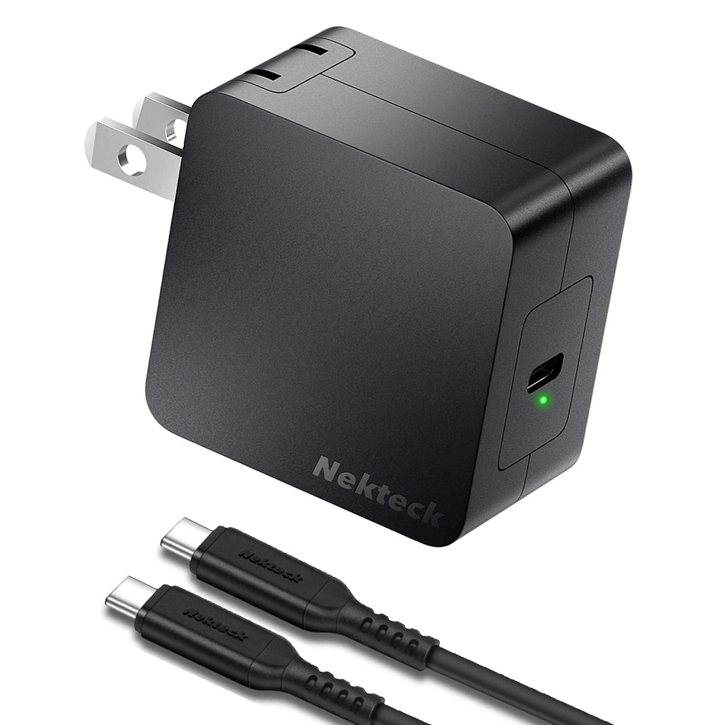  [AUSTRALIA] - Nekteck 60W USB C Charger [GaN Tech], PD 3.0 Fast Charger[USB-IF & ETL Certified] with Foldable Plug, Compatible with MacBook Air/Pro, iPad Air/Pro, iPhone 13 Pro Max, Switch, Galaxy, Pixel and More.