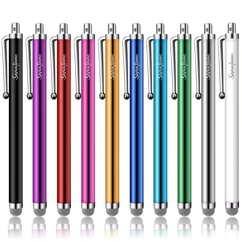 Stylus Pens for Touch Screens, StylusHome 10 Pack Mesh Fiber Tip Stylus Pens for ipad iPhone Tablets Samsung All Precision Capacitive Universal Touch Screen Devices - LeoForward Australia