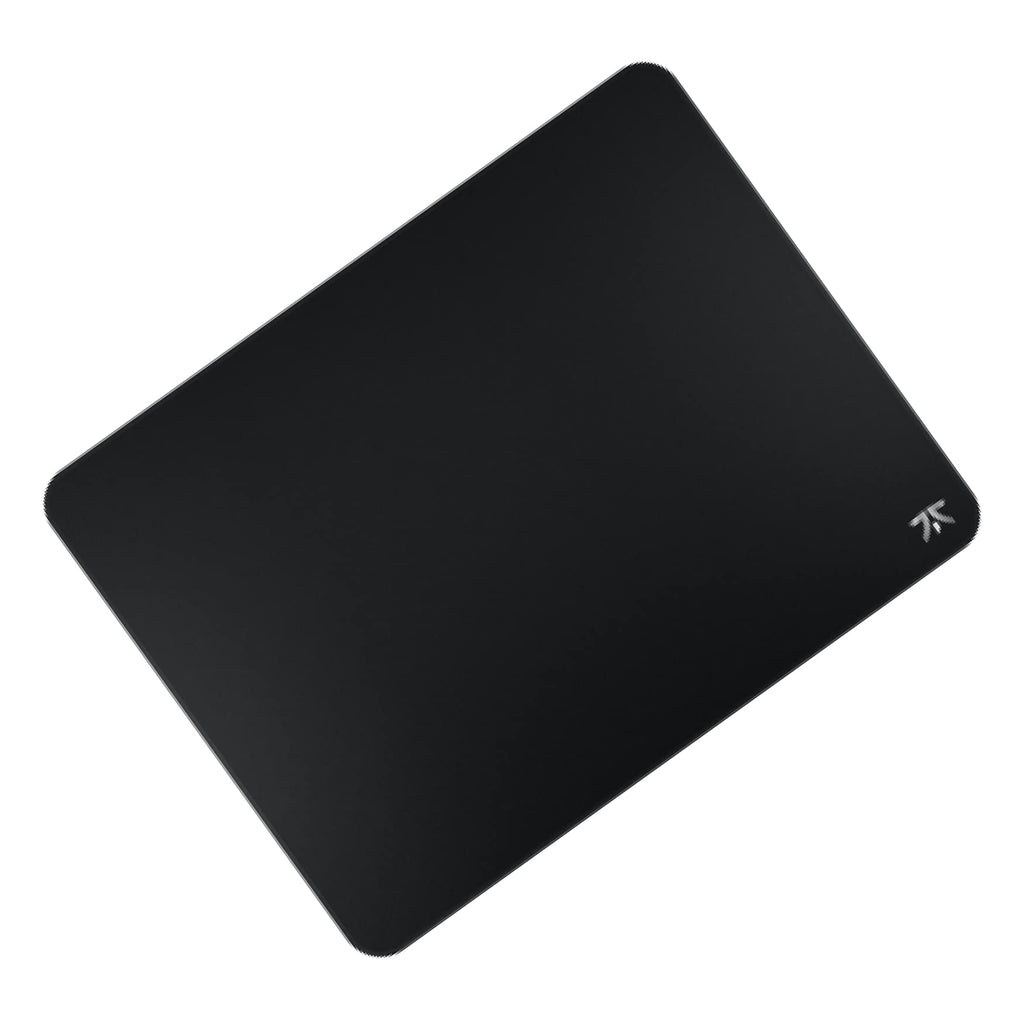 Fnatic Dash L Pro Gaming Mouse Mat for Esports with Stitched Edges and Anti-Slip Rubber Base, Fast Surface (Size L, Black, Hybrid Fabric) - 19.2"x14.6"x0.12" Large - LeoForward Australia