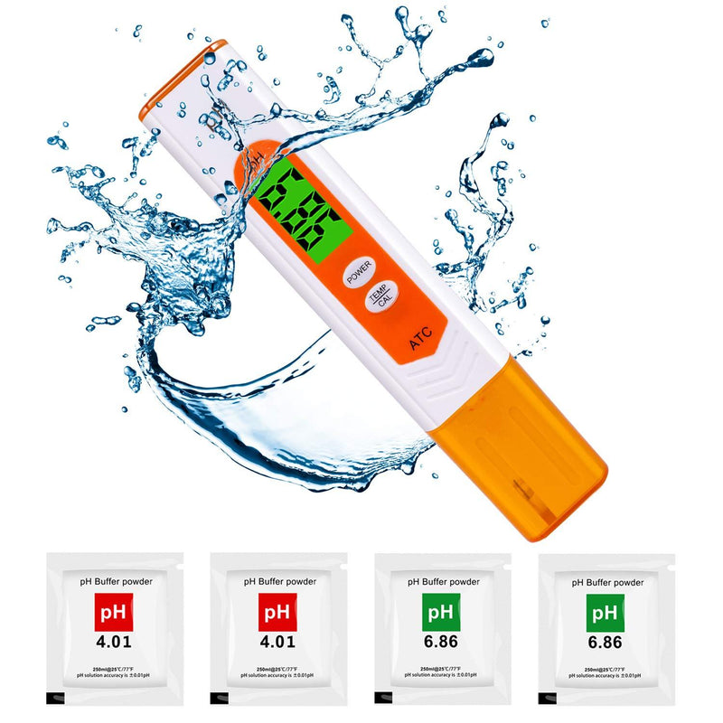 pH Meter, pH Tester Digital for Drinking Water Hydroponic Aquarium and Pool by Earabella - LeoForward Australia