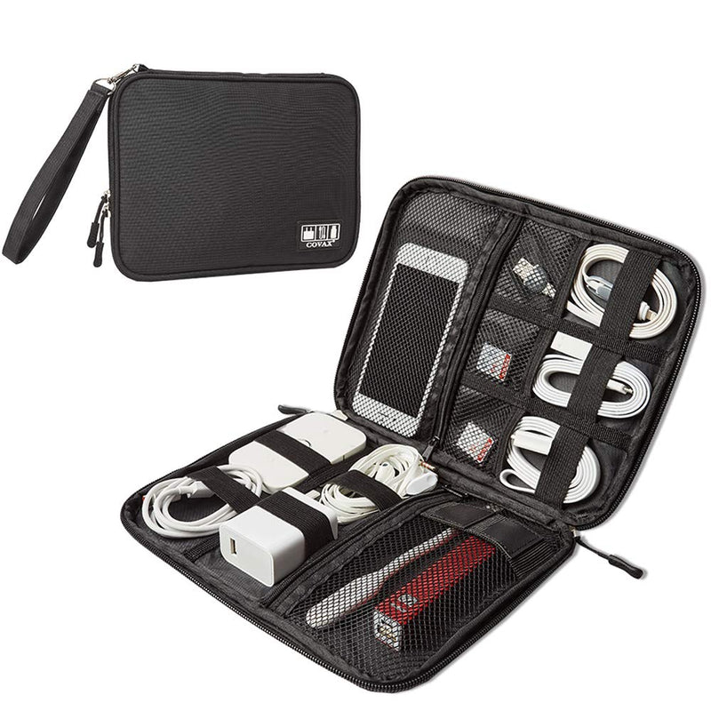  [AUSTRALIA] - Electronic Organizers Travel Cable Storage, Electronics Accessories Cases for Cable, Charger, Phone, USB, SD Card