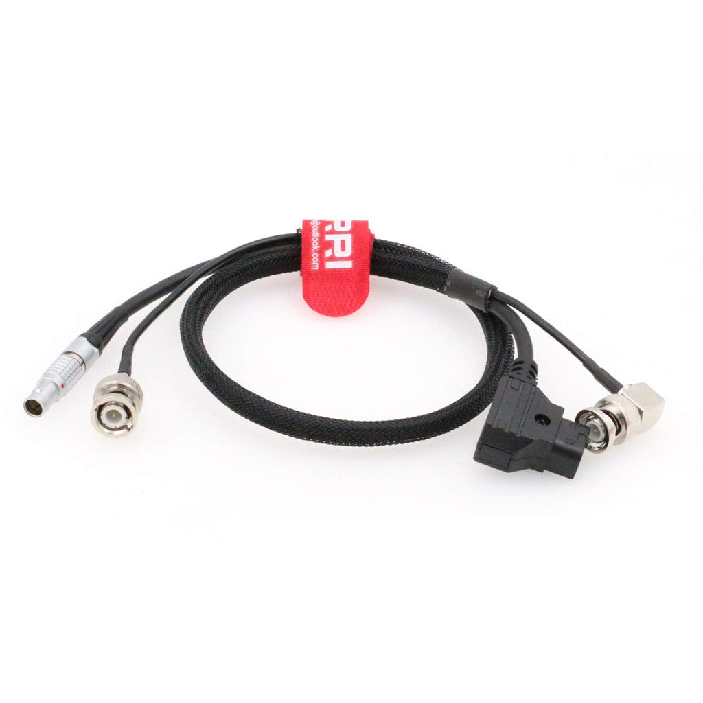  [AUSTRALIA] - DRRI 2-Pin to dtap & SDI BNC Power and Video Cable for Zacuto Gratical Eye EVF/ Teradek RA BNC-BNC cable