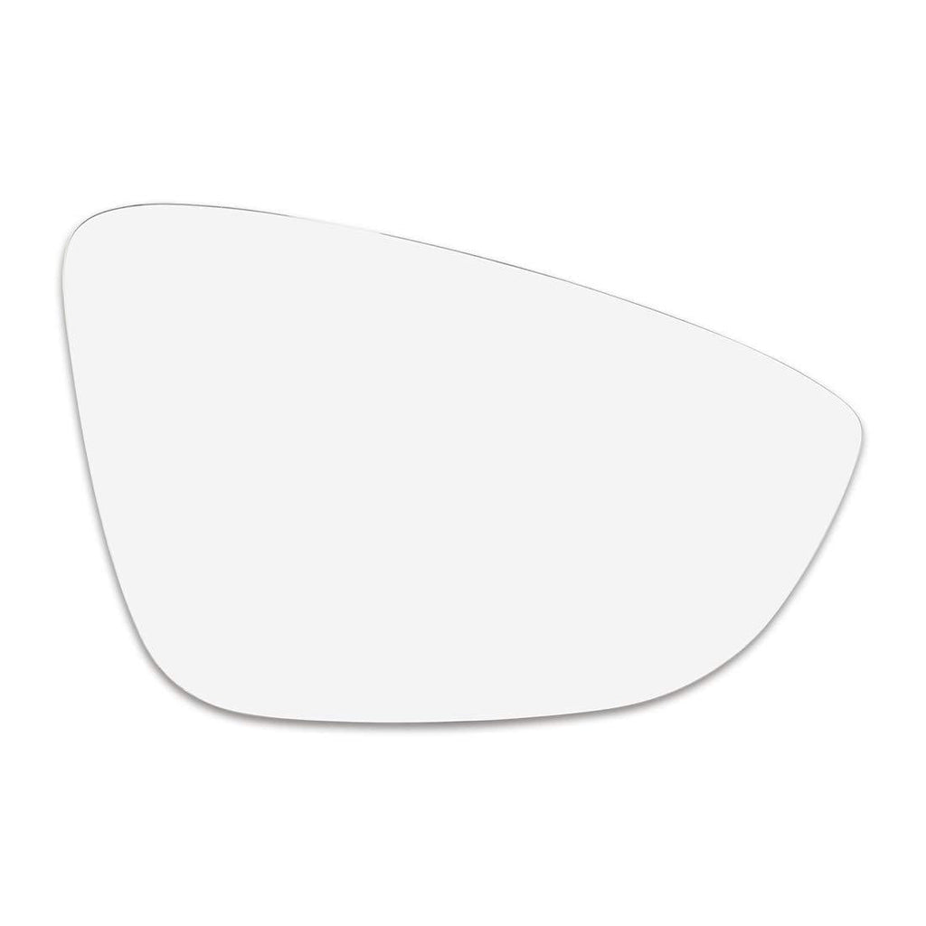 X AUTOHAUX Mirror Glass Heated with Backing Plate Passenger Side Right Side Rear View Mirror Glass for Volkswagen Passat - LeoForward Australia