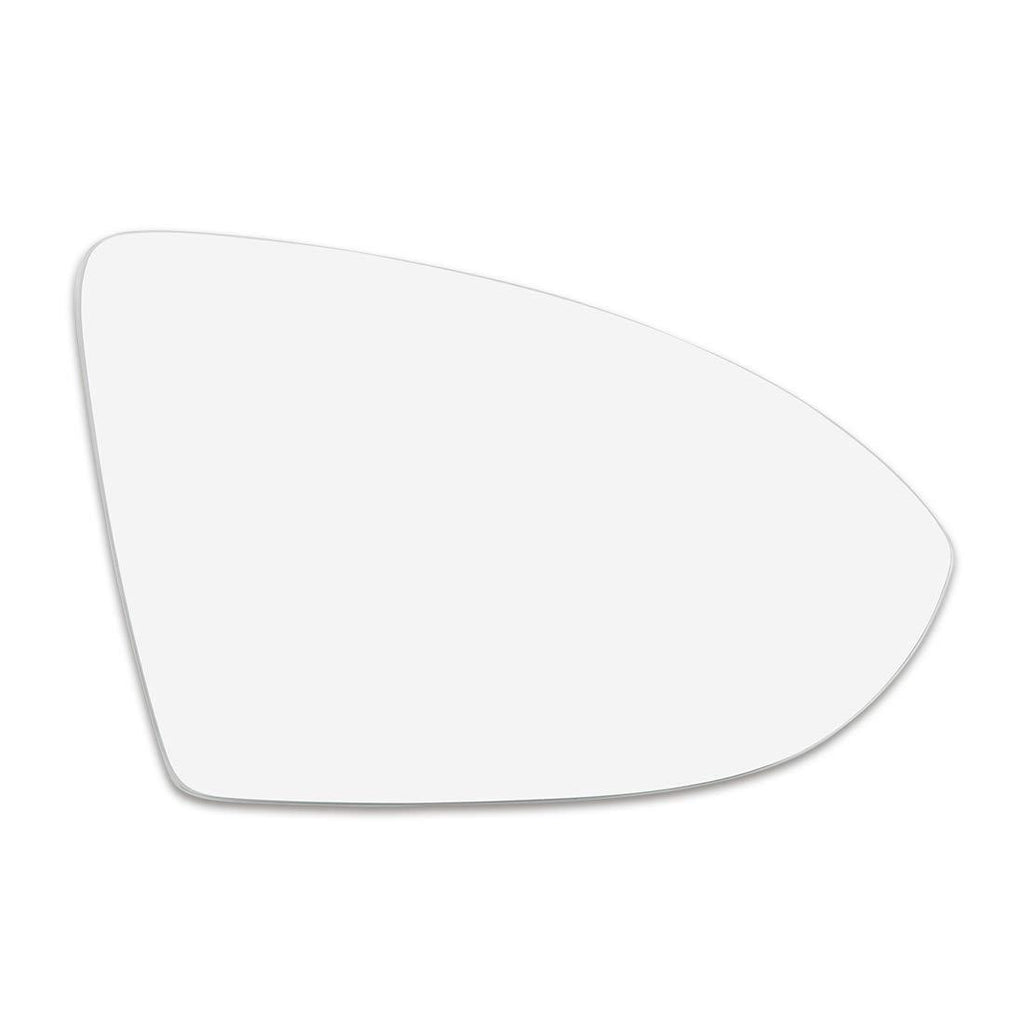 X AUTOHAUX Mirror Glass Heated with Backing Plate Passenger Side Right Side Rear View Mirror Glass for Volkswagen GOLF MK7 - LeoForward Australia